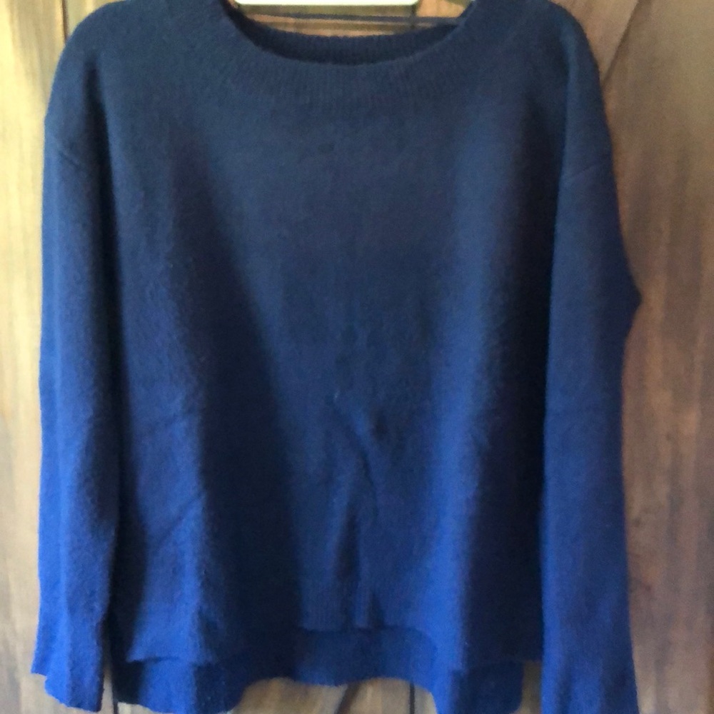Cable & Gauge Crew Neck Sweater size Large